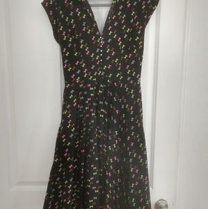 Trashy diva hopscotch dress in Martini print, sz 6